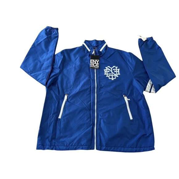 Enyce Men’s Full Zip Jacket White Blue Size XXL - Picture 1 of 14